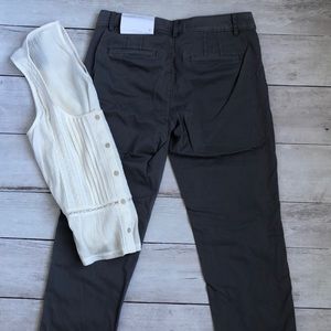 Loft grey Girlfriend Chinos